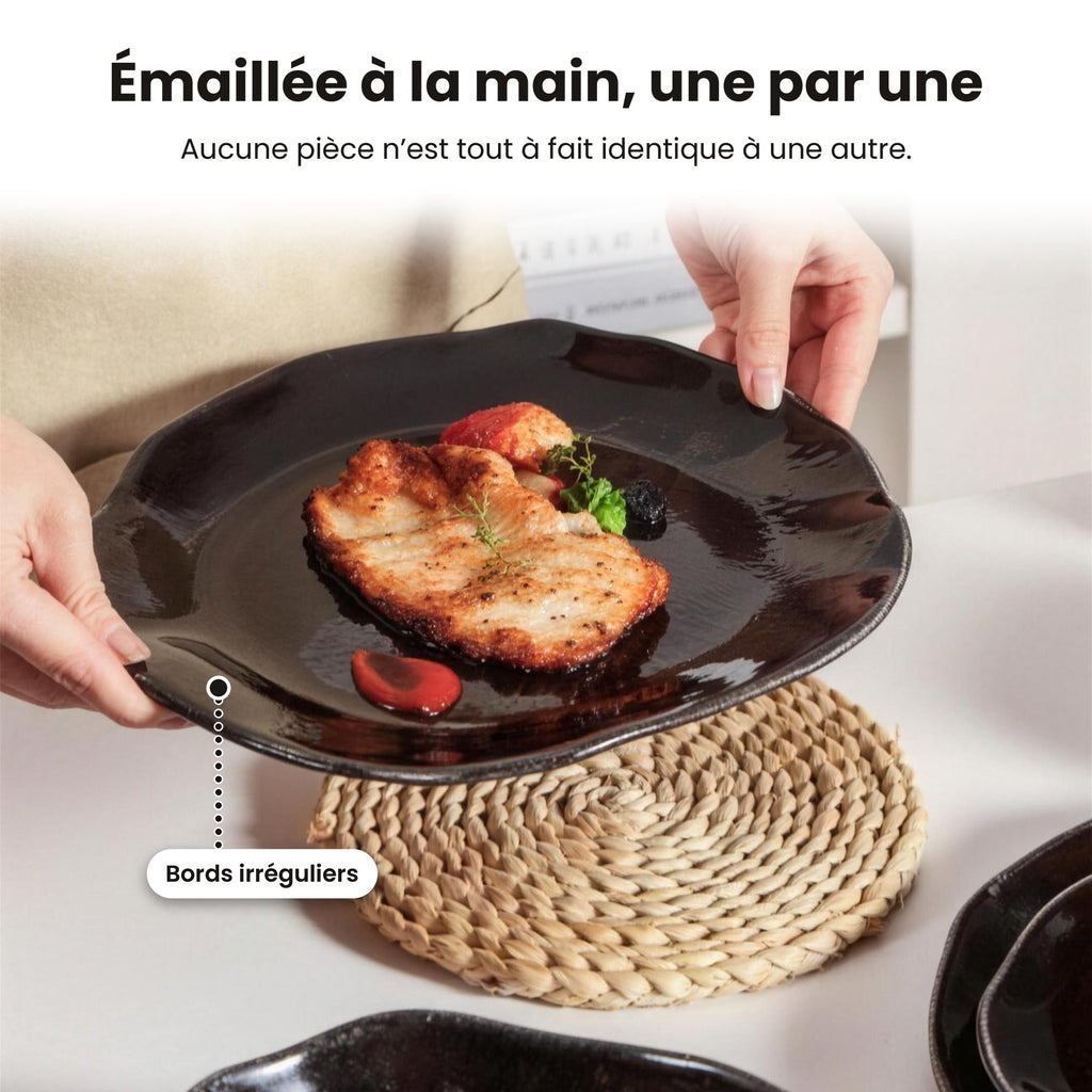Service de table 16 pièces – Noir
