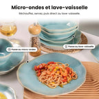 Service de table 16 pièces – Turquoise