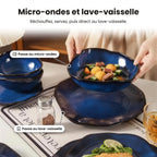 Service de table 16 pièces – Bleu océan