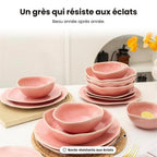 Service de table 16 pièces – Rose