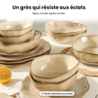 Service de table 16 pièces – Beige