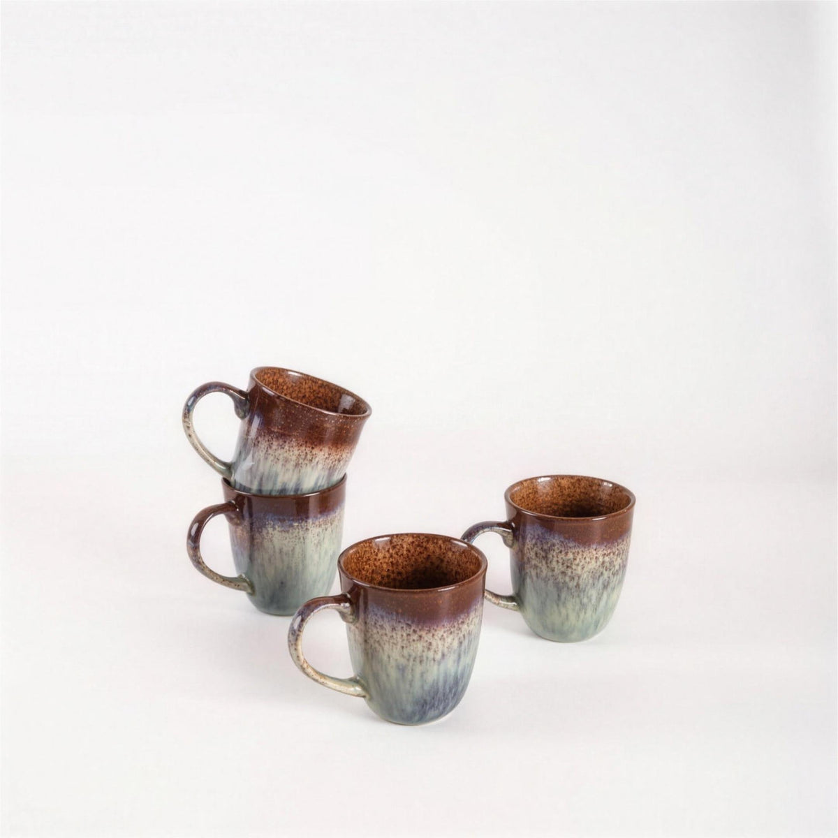 Lot de mugs - Maron Expresso