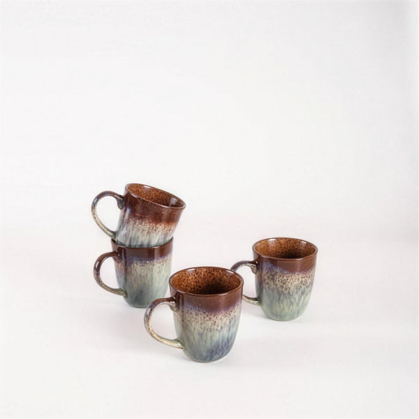 Lot de mugs - Maron Expresso