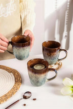 Lot de mugs - Maron Expresso