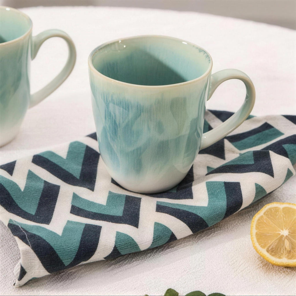 Lot de mugs - Bleu ciel