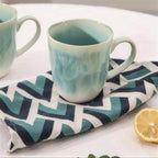 Lot de mugs - Bleu ciel
