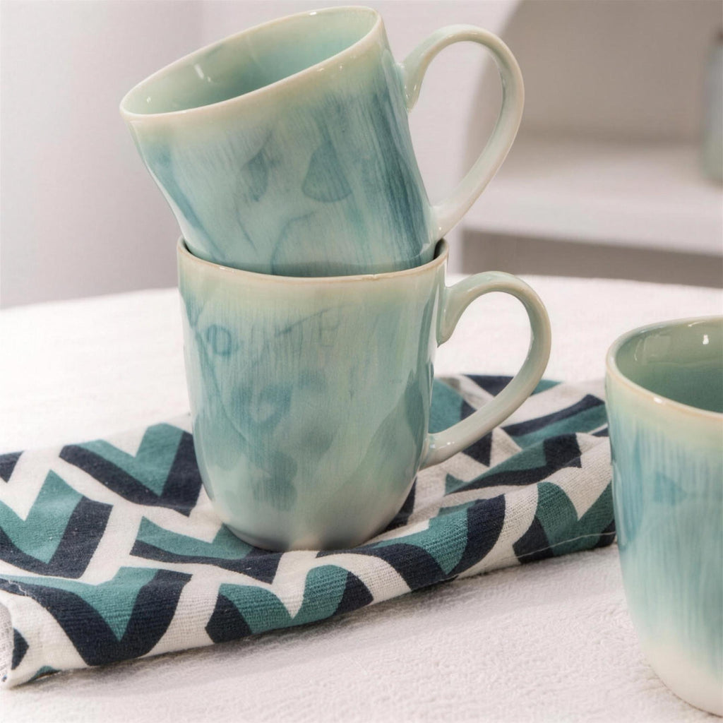 Lot de mugs - Bleu ciel