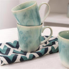 Lot de mugs - Bleu ciel