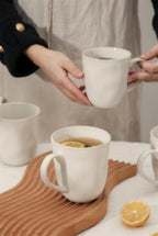 Lot de mugs - Blanc