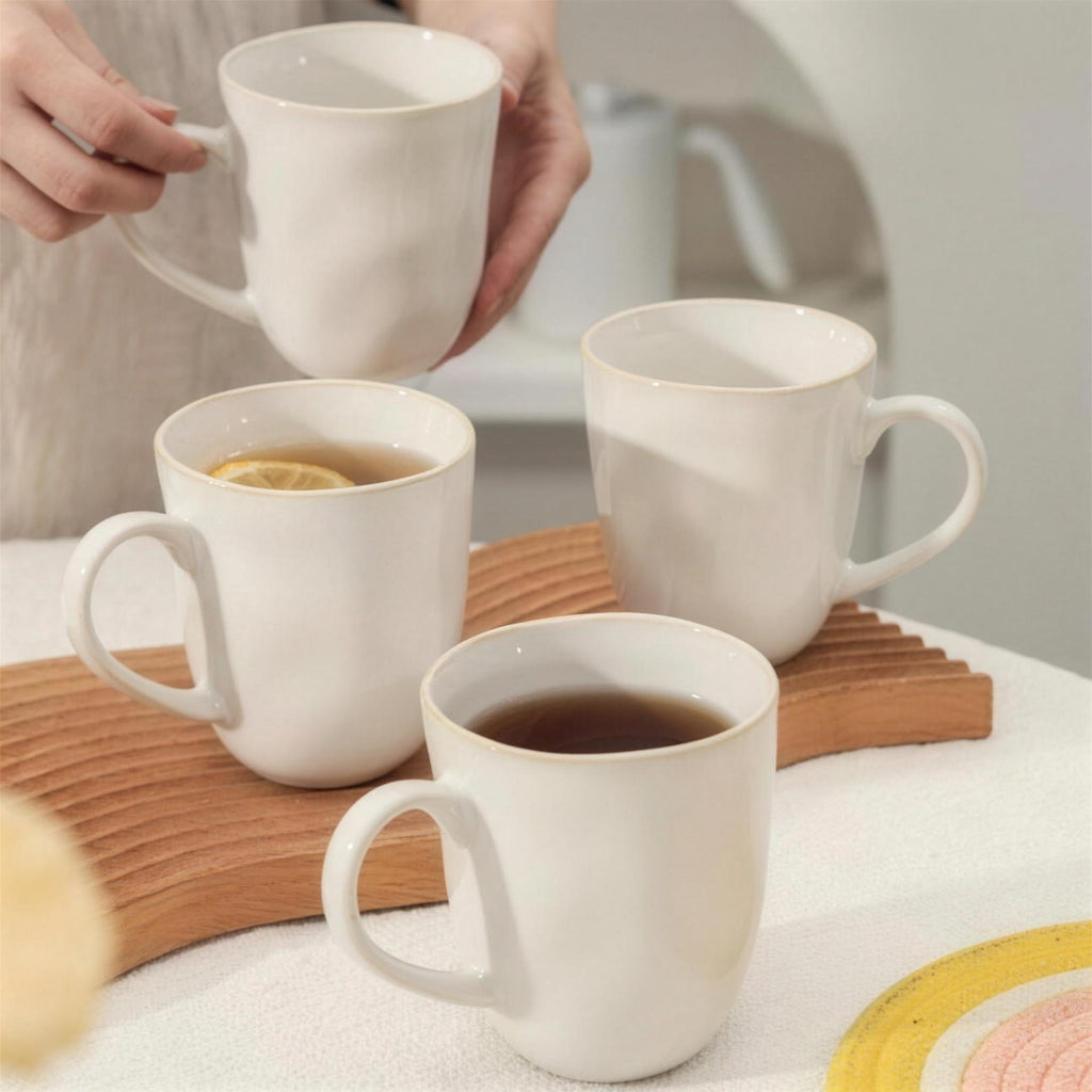 Lot de mugs - Blanc