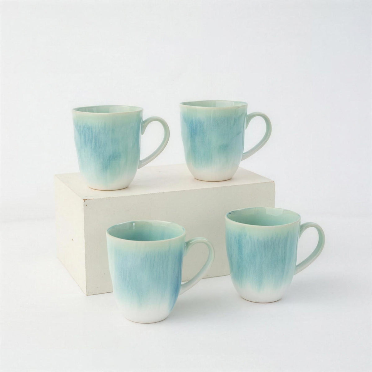 Lot de mugs - Bleu ciel