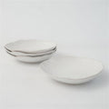 Lot de 4 assiettes creuses - Blanc