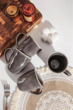 Lot de mugs - Maron