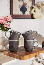 Lot de mugs - Maron