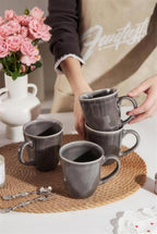 Lot de mugs - Maron