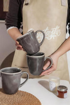 Lot de mugs - Maron