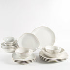 Service de table 16 pièces – Blanc nacré