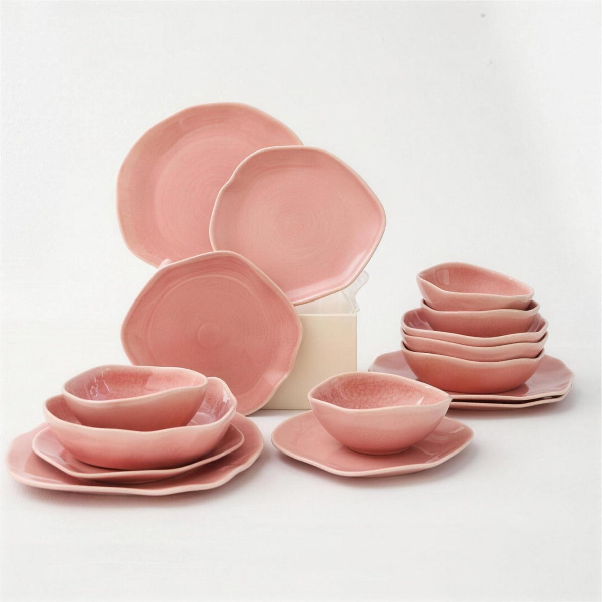 Service de table 16 pièces – Rose